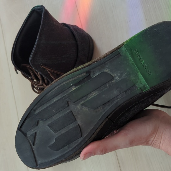 Emporio Armani fabric and leather ankle boots - Picture 7 of 8